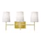 Afx Rose 3-Light LED Vanity - Satin Brass ROSV2211CBSB - alternate 2